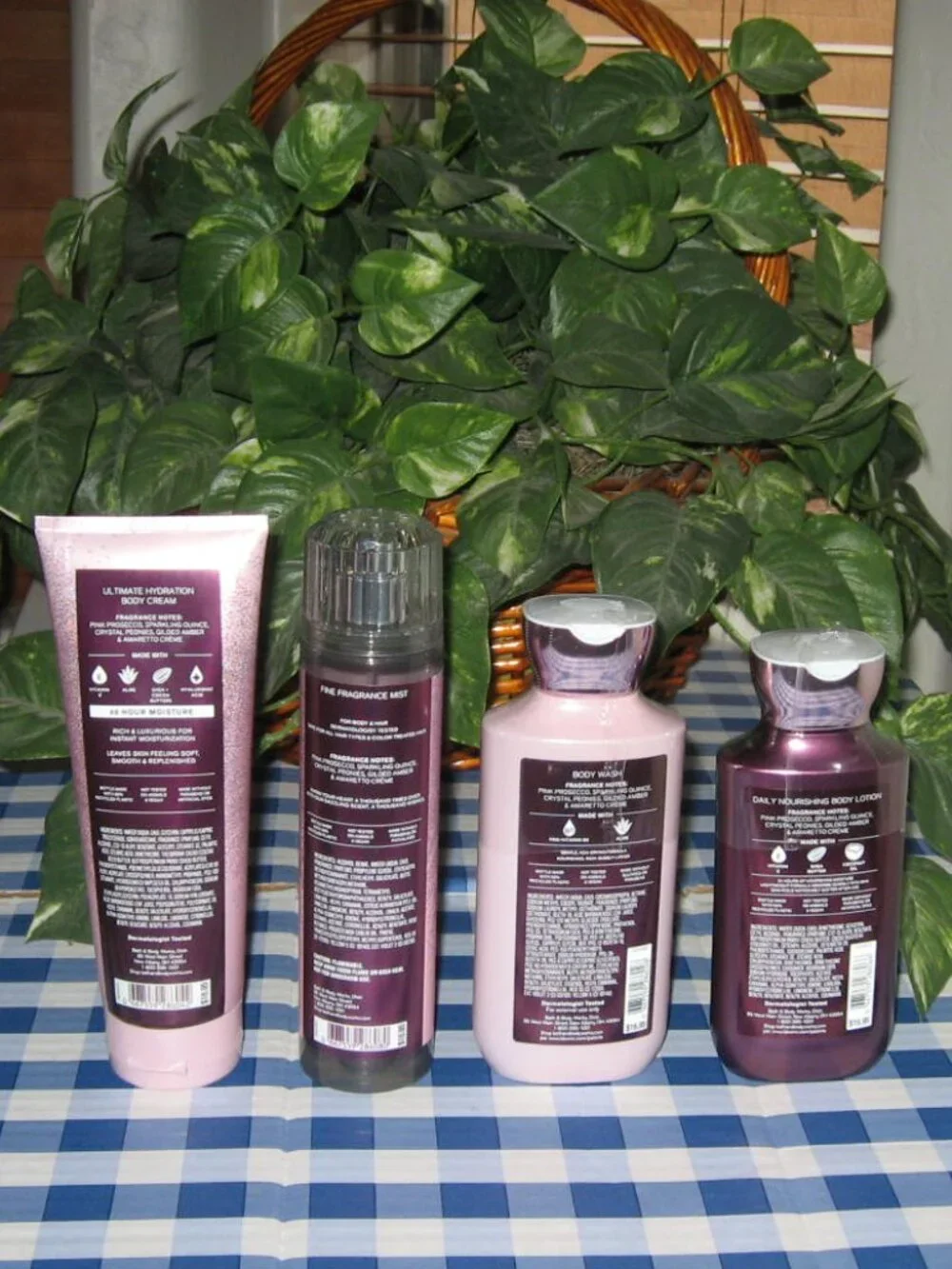 BBW A Thousand Wishes Body Wash Fragrance Mist Body Cream & Lotion Lot of 4 NEW